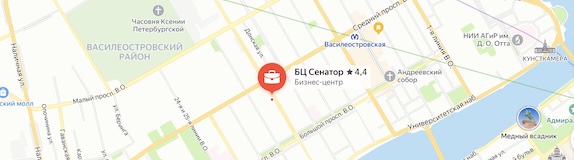 Карта проезда